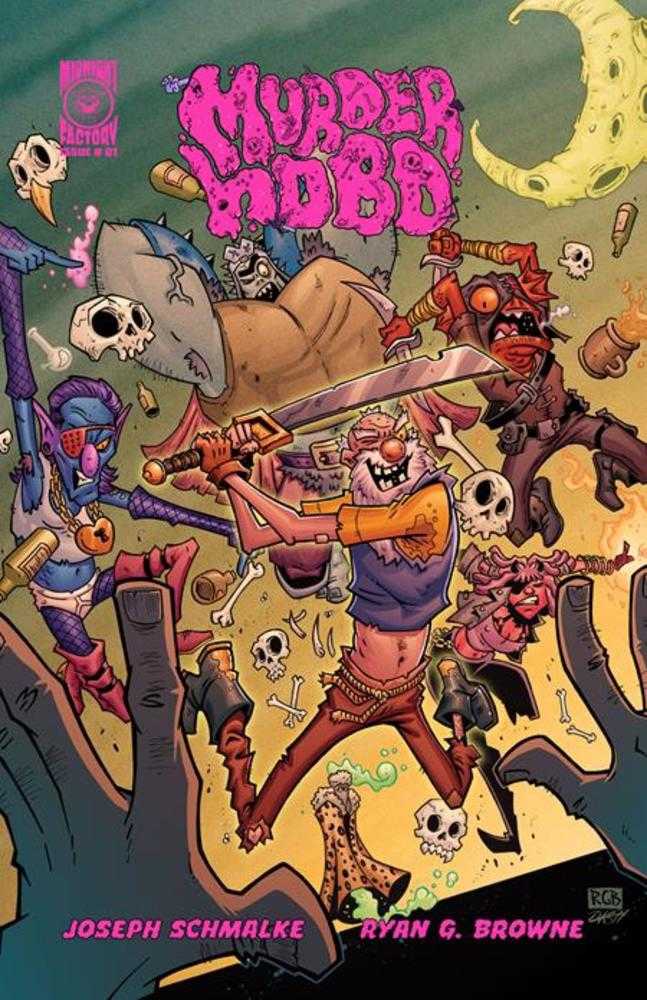 Stock Photo of  Murder Hobo #1 Cover A Ryan G Browne (Mature) Massive Publishing Comics sold by Stronghold Collectibles of Acadiana Lafayette, LA