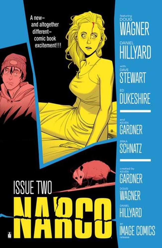 Stock Photo of  Narco #2 (Of 5) Cover B Daniel Hillyard & Dave Stewart Hitchcock Homage Variant Image Comics Comics sold by Stronghold Collectibles of Acadiana Lafayette, LA