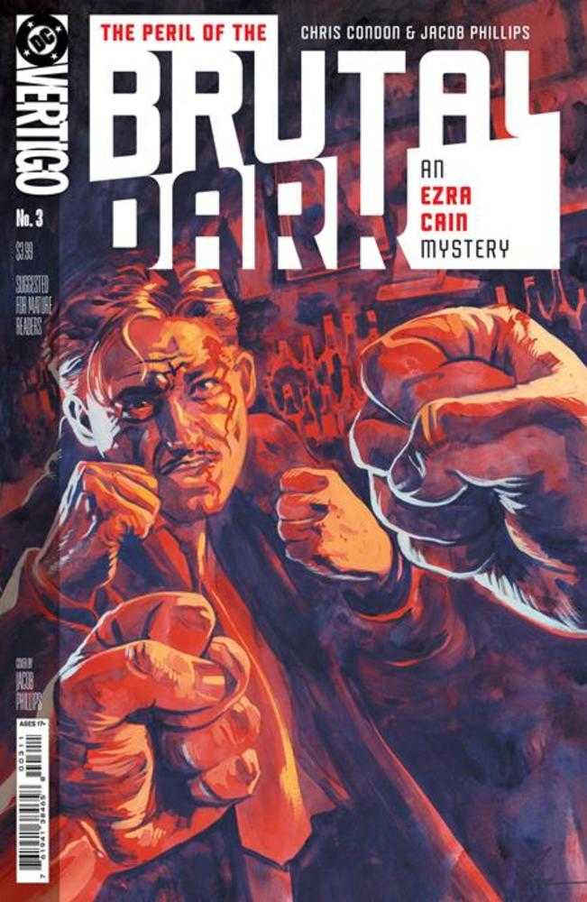 Stock Photo of  The Peril Of The Brutal Dark An Ezra Cain Mystery #3 (Of 6) Cover A Jacob Phillips (Mature) DC Comics Comics sold by Stronghold Collectibles of Acadiana Lafayette, LA