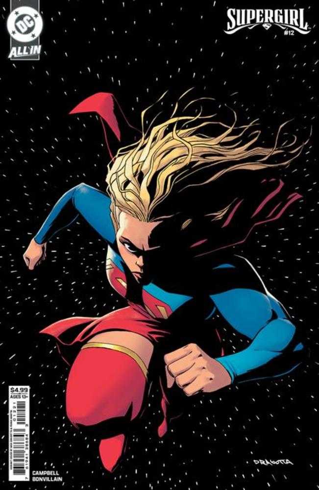 Stock Photo of  Supergirl #12 Cover B Nick Dragotta Card Stock Variant (The Reign Of The Superboys) DC Comics Comics sold by Stronghold Collectibles of Acadiana Lafayette, LA