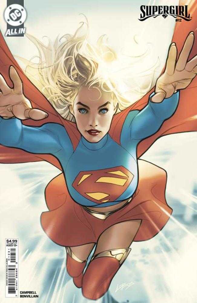 Stock Photo of  Supergirl #12 Cover C Pablo Villalobos Card Stock Variant (The Reign Of The Superboys) DC Comics Comics sold by Stronghold Collectibles of Acadiana Lafayette, LA