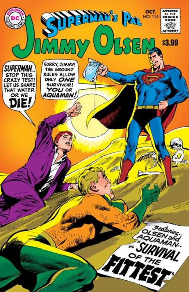 Stock Photo of  Supermans Pal Jimmy Olsen #115 Facsimile Edition Cover A Neal Adams DC Comics Comics sold by Stronghold Collectibles of Acadiana Lafayette, LA