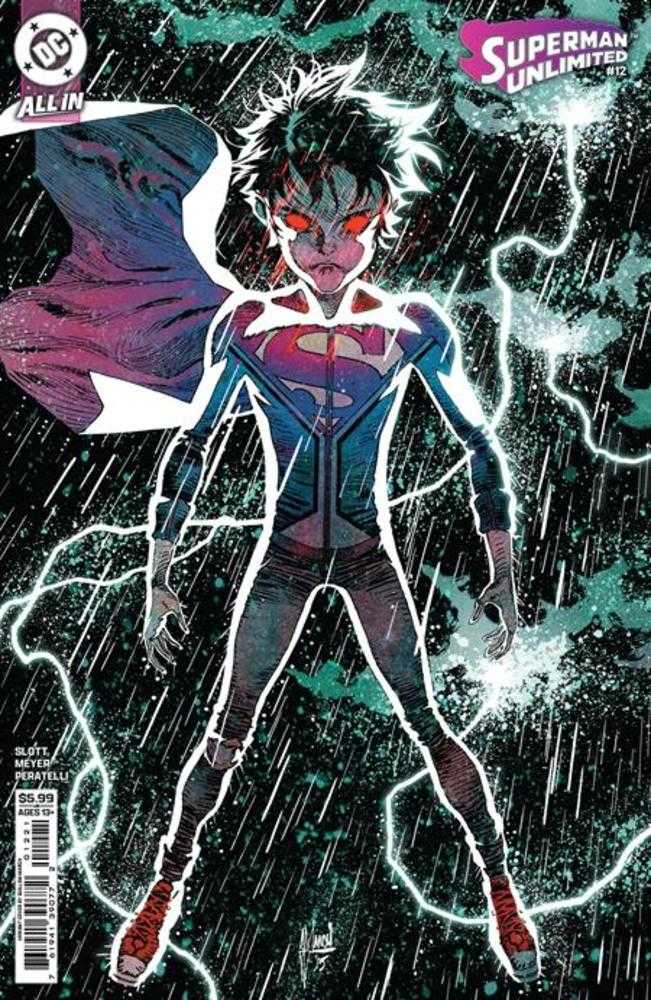 Stock Photo of  Superman Unlimited #12 Cover B Guillem March Card Stock Variant (The Reign Of The Superboys) DC Comics Comics sold by Stronghold Collectibles of Acadiana Lafayette, LA
