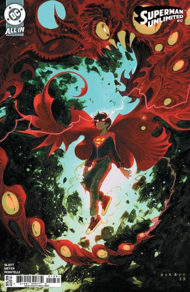 Stock Photo of  Superman Unlimited #12 Cover C Karen S Darboe Card Stock Variant (The Reign Of The Superboys) DC Comics Comics sold by Stronghold Collectibles of Acadiana Lafayette, LA