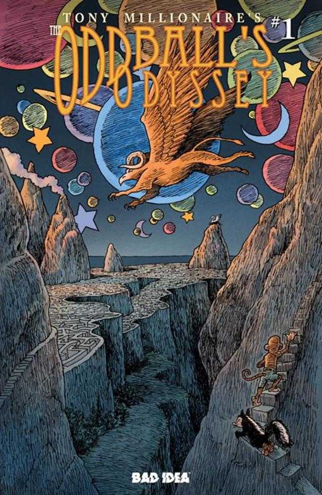 Stock Photo of  Oddballs Odyssey #1 (One Shot) Cover A Tony Millionaire Bad Idea Comics sold by Stronghold Collectibles of Acadiana Lafayette, LA
