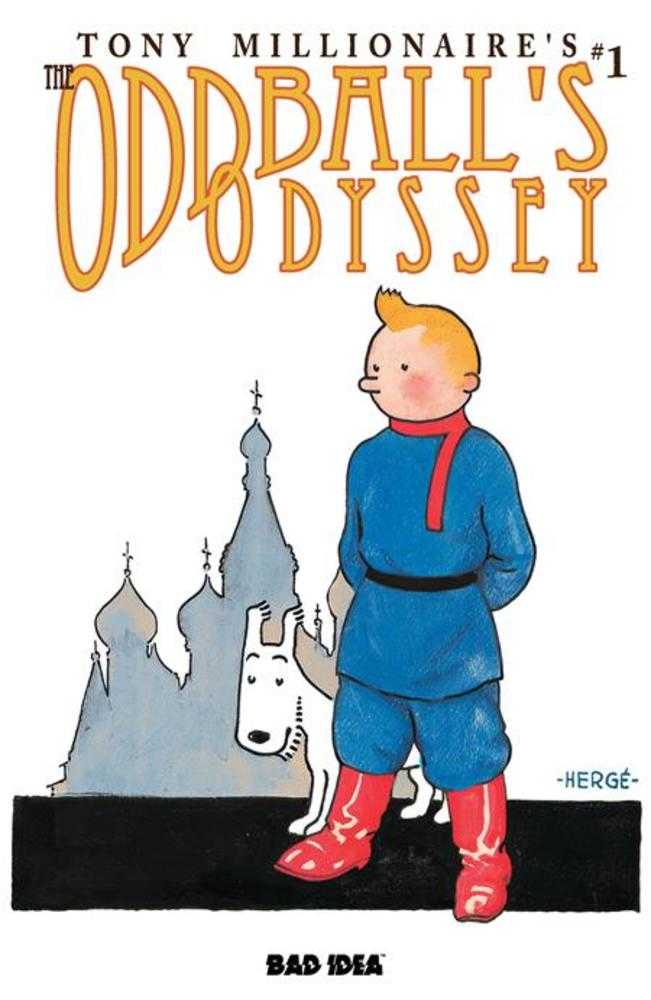 Stock Photo of  Oddballs Odyssey #1 (One Shot) Cover B Herge Old Masters Variant Bad Idea Comics sold by Stronghold Collectibles of Acadiana Lafayette, LA