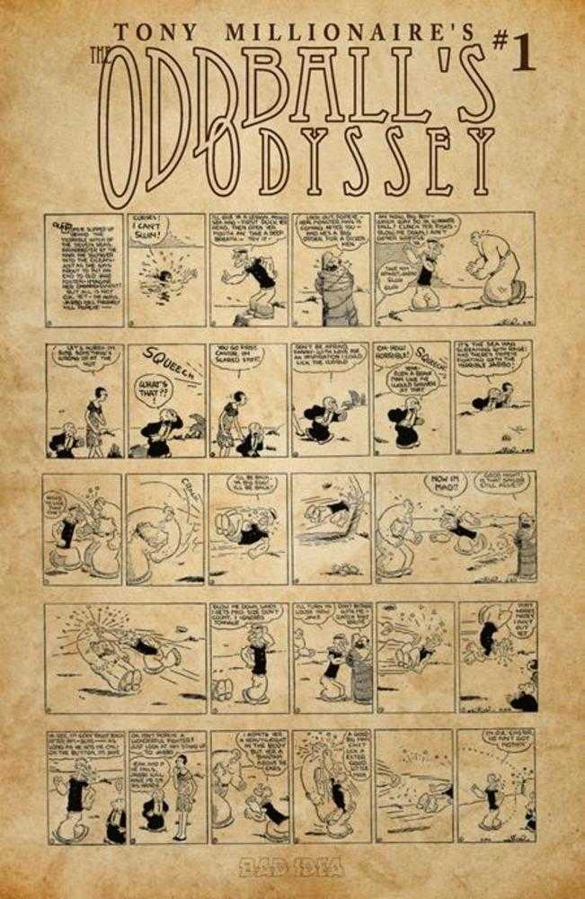 Stock Photo of  Oddballs Odyssey #1 (One Shot) Cover D EC Segar Old Masters Variant Bad Idea Comics sold by Stronghold Collectibles of Acadiana Lafayette, LA