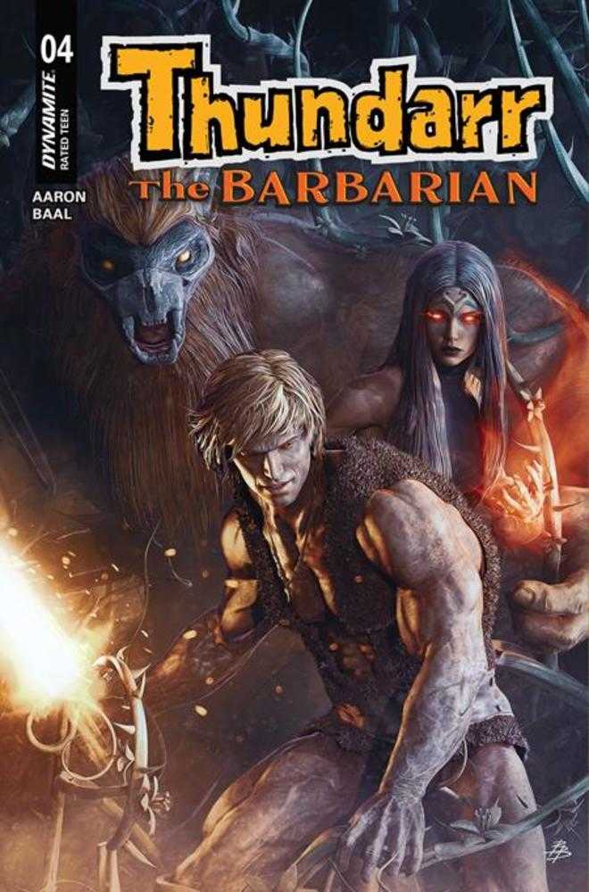 Stock Photo of  Thundarr The Barbarian #4 Cover C Bjorn Barends Variant Dynamite Entertainment Comics sold by Stronghold Collectibles of Acadiana Lafayette, LA