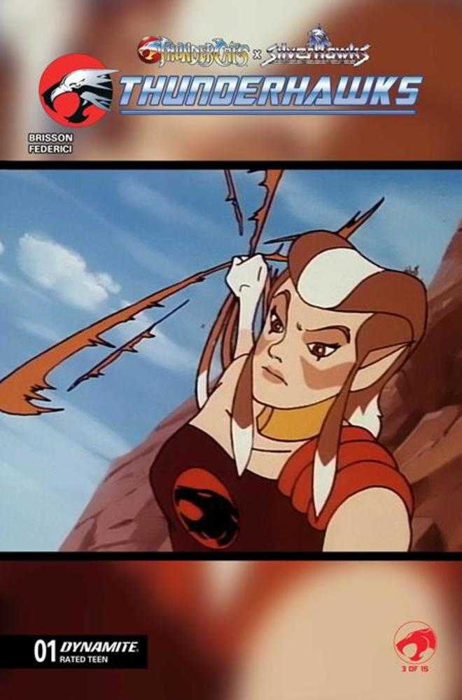Stock Photo of  Thundercats X Silverhawks Thunderhawks #1 Cover E Animation Art Variant Dynamite Entertainment Comics sold by Stronghold Collectibles of Acadiana Lafayette, LA