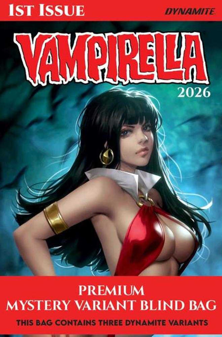 Stock Photo of  Vampirella (2026) #1 Cover G Blind Bag Variant Dynamite Entertainment Comics sold by Stronghold Collectibles of Acadiana Lafayette, LA