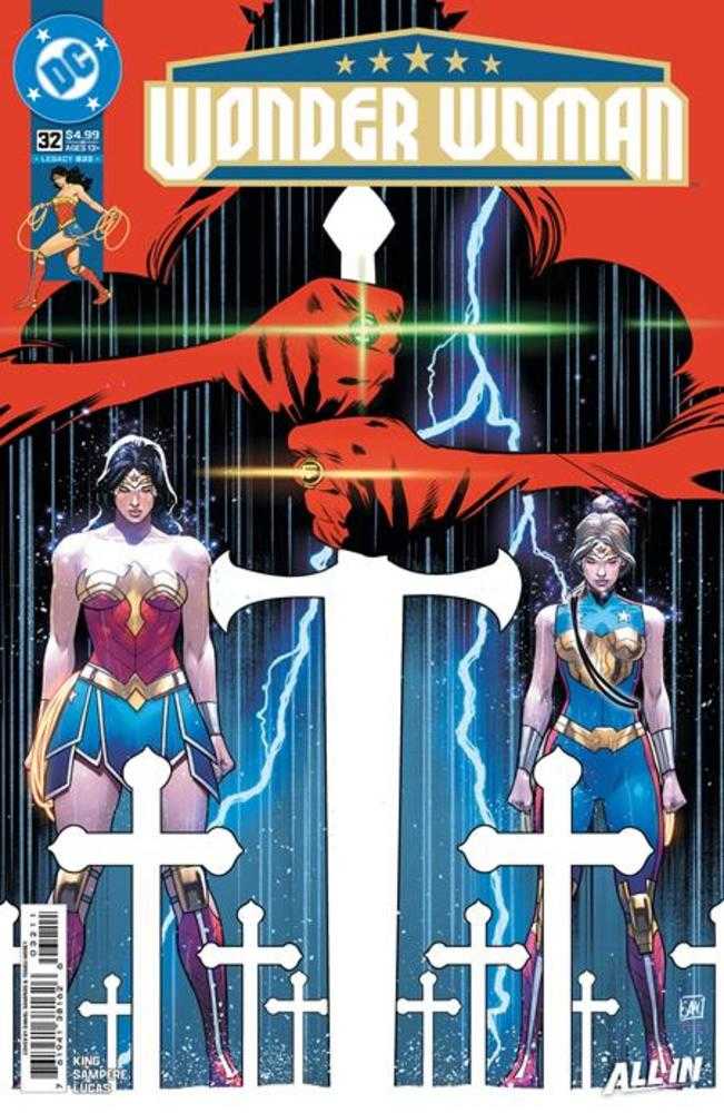 Stock Photo of  Wonder Woman #32 Cover A Daniel Sampere DC Comics Comics sold by Stronghold Collectibles of Acadiana Lafayette, LA