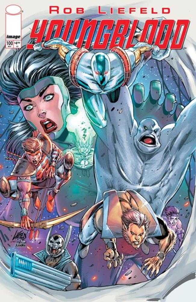 Stock Photo of  Youngblood #100 Cover B Rob Liefeld Variant Image Comics Comics sold by Stronghold Collectibles of Acadiana Lafayette, LA