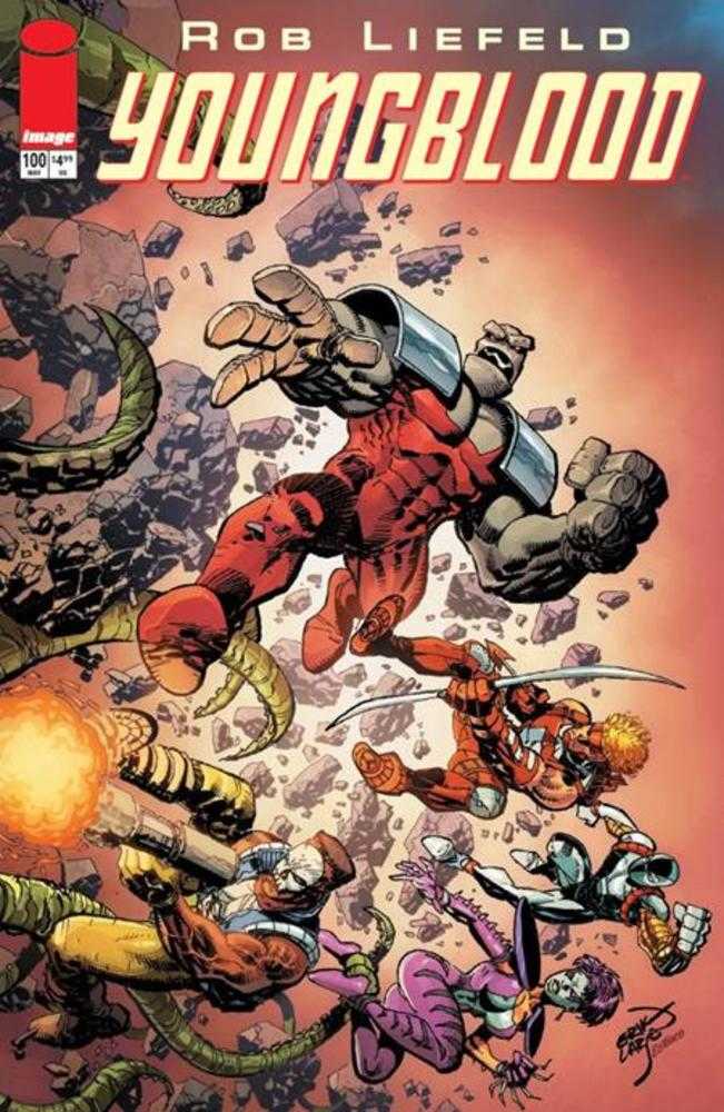 Stock Photo of  Youngblood #100 Cover E Erik Larsen Variant Image Comics Comics sold by Stronghold Collectibles of Acadiana Lafayette, LA