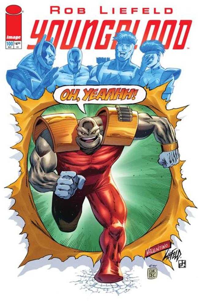 Stock Photo of  Youngblood #100 Cover H Jim Valentino Variant Image Comics Comics sold by Stronghold Collectibles of Acadiana Lafayette, LA