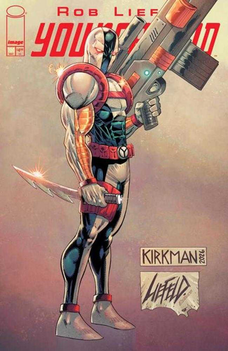 Stock Photo of  Youngblood #100 Cover K Rob Liefeld & Robert Kirkman Variant Image Comics Comics sold by Stronghold Collectibles of Acadiana Lafayette, LA
