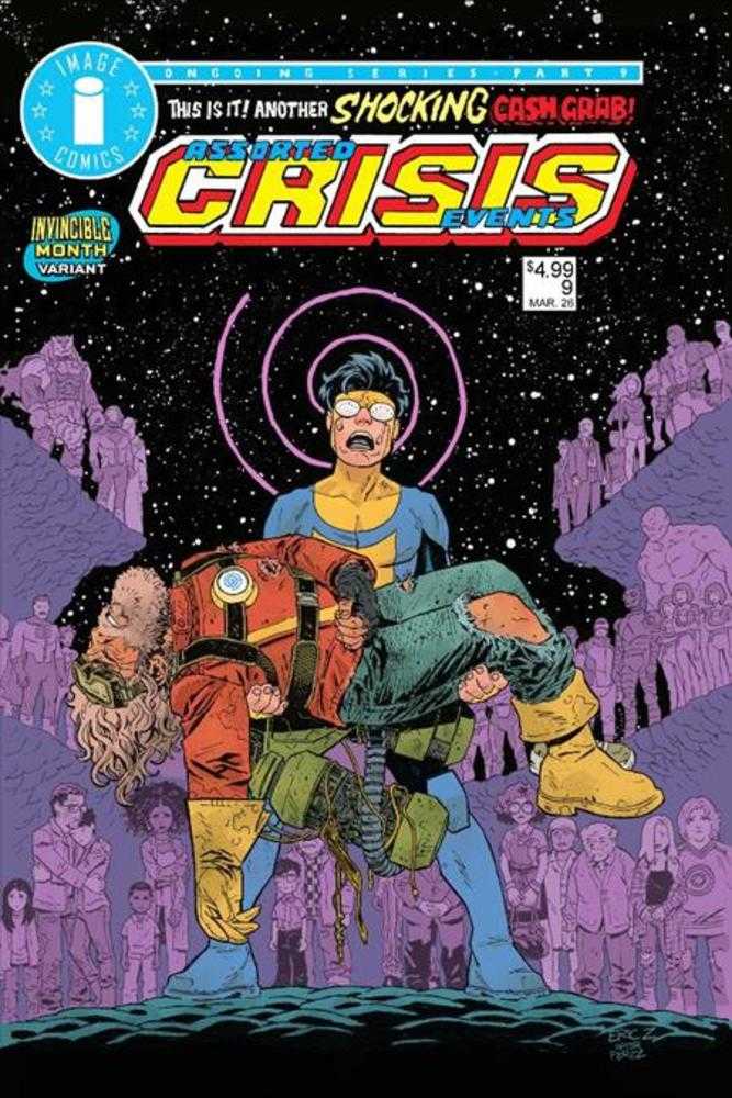 Assorted Crisis Events #9 Cover C Eric Zawadzki Invincible Team Up Variant PRESALE Orders due 3/23
