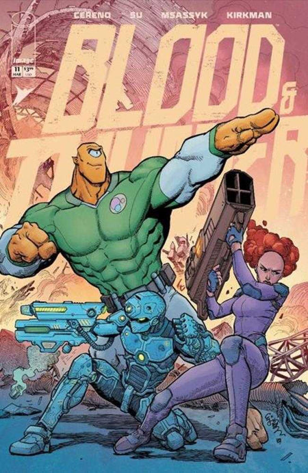 Stock Photo of  Blood & Thunder #11 Cover E Ej Su & Msassyk Invincible Team Up Variant (Mature) Image Comics Comics sold by Stronghold Collectibles of Acadiana Lafayette, LA