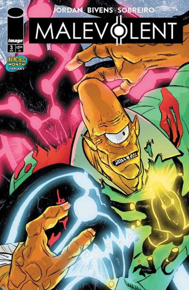 Stock Photo of  Malevolent #3 Cover B John Bivens & Felipe Sobreiro Invincible Team Up Variant (Mature) Image Comics Comics sold by Stronghold Collectibles of Acadiana Lafayette, LA
