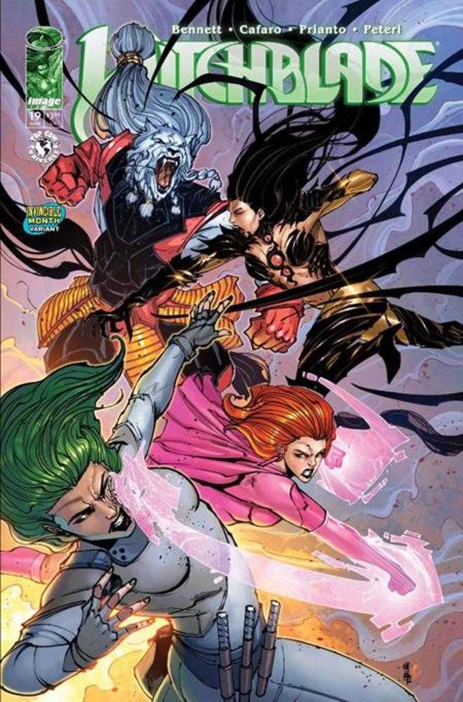 Stock Photo of  Witchblade #19 Cover E Guiseppe Cafaro & Arif Prianto Invincible Team Up Variant (Mature) Image Comics Comics sold by Stronghold Collectibles of Acadiana Lafayette, LA