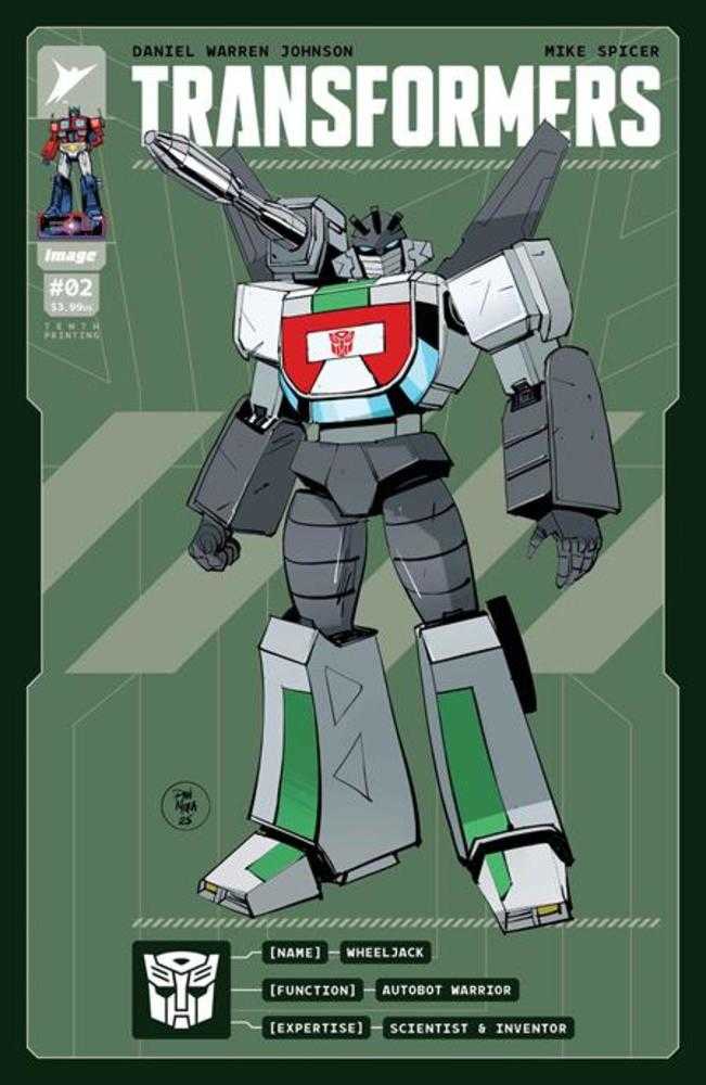 Stock Photo of  Transformers #2 10 Th Printing Cover J Dan Mora & Andres Juarez Variant Image Comics Comics sold by Stronghold Collectibles of Acadiana Lafayette, LA