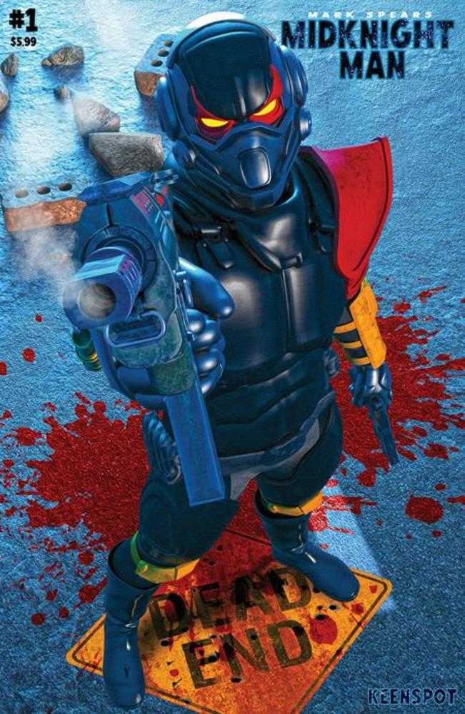 Stock Photo of  Mark Spears Midknight Man #1 (One Shot) Cover F Mark Spears Dead End Foc Add On Variant Ex Posse Holdings/Keenspot Comics sold by Stronghold Collectibles of Acadiana Lafayette, LA