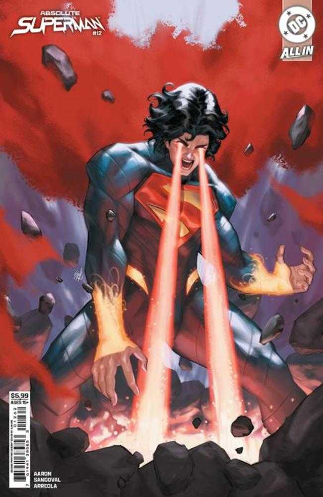 Stock Photo of  Absolute Superman #12 2nd Print Cover B Ejikure Card Stock Variant DC Comics Comics sold by Stronghold Collectibles of Acadiana Lafayette, LA