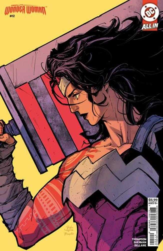 Stock Photo of  Absolute Wonder Woman #12 2nd Print Cover B Rickie Yagawa Card Stock Variant DC Comics Comics sold by Stronghold Collectibles of Acadiana Lafayette, LA
