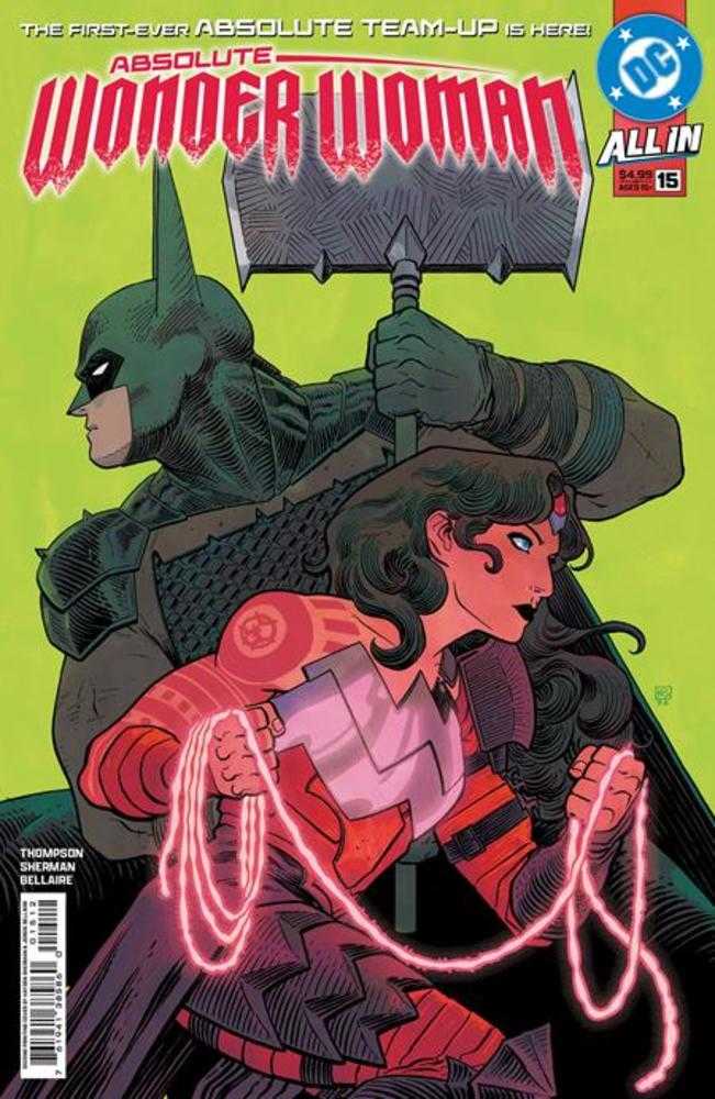 Stock Photo of  Absolute Wonder Woman #15 2nd Print Cover A Hayden Sherman DC Comics Comics sold by Stronghold Collectibles of Acadiana Lafayette, LA