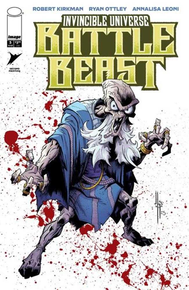 Stock Photo of  Invincible Universe Battle Beast #5 2nd Printing Image Comics Comics sold by Stronghold Collectibles of Acadiana Lafayette, LA