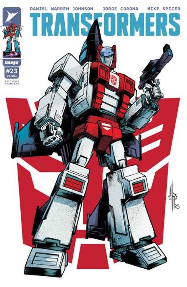Stock Photo of  Transformers #23 2nd Printing Cover B Jason Howard Autobot Variant Image Comics Comics sold by Stronghold Collectibles of Acadiana Lafayette, LA