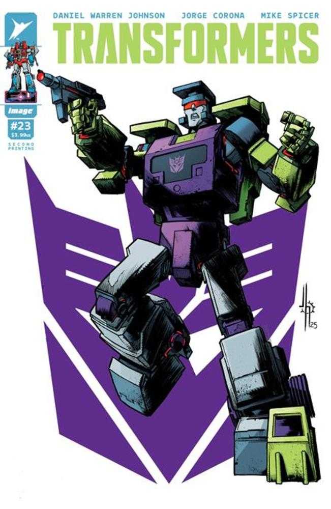 Stock Photo of  Transformers #23 2nd Printing Cover A Jason Howard Decepticon Image Comics Comics sold by Stronghold Collectibles of Acadiana Lafayette, LA