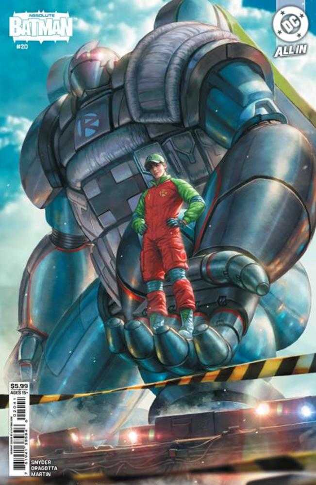 Stock Photo of  Absolute Batman #20 Cover D Kyuyong Eom Robins Dick Grayson Card Stock Variant DC Comics Comics sold by Stronghold Collectibles of Acadiana Lafayette, LA