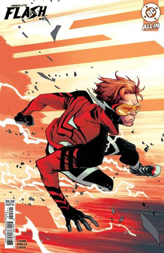 Stock Photo of  Absolute Flash #15 Cover D Mahmud Asrar Card Stock Variant DC Comics Comics sold by Stronghold Collectibles of Acadiana Lafayette, LA