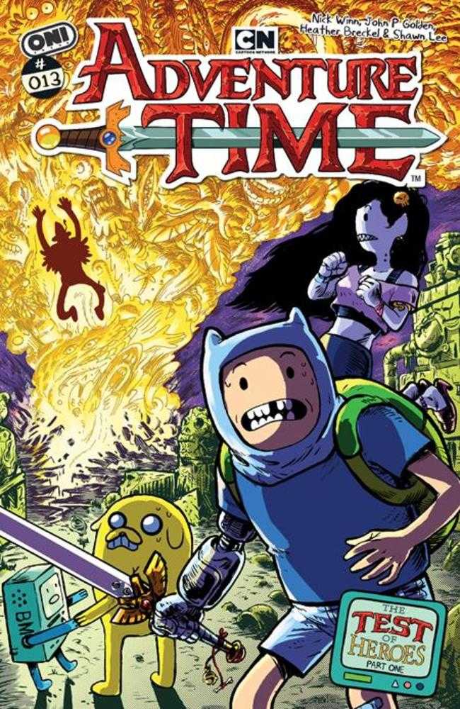 Stock Photo of  Adventure Time (2025) #13 Cover B John P Golden Variant Oni Press Comics sold by Stronghold Collectibles of Acadiana Lafayette, LA