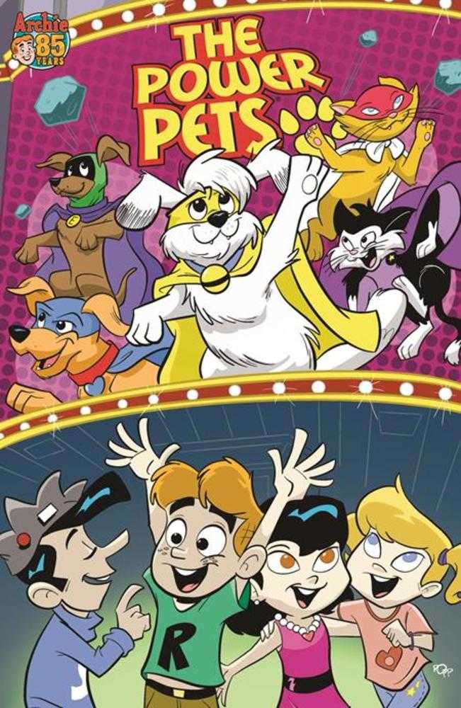 Stock Photo of  Archie Comics 85 Th Anniversary Presents Archies Movie Mania #1 (One Shot) Cover C Adrian Ropp Power Pets Variant Archie Comics Comics sold by Stronghold Collectibles of Acadiana Lafayette, LA