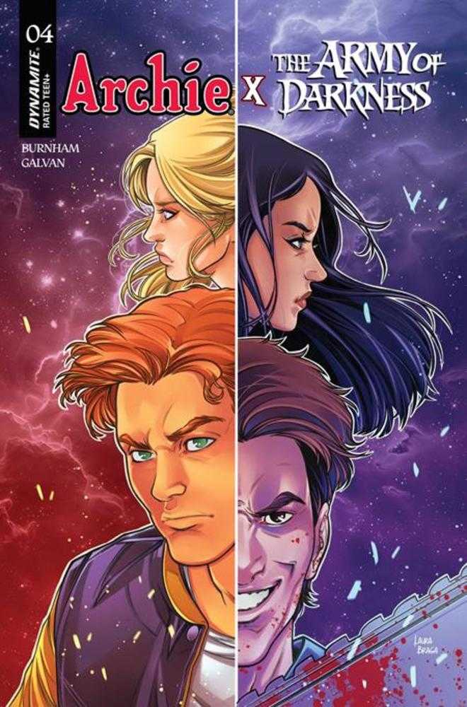 Stock Photo of  Archie X Army Of Darkness #4 Cover C Laura Braga Variant Dynamite Entertainment Comics sold by Stronghold Collectibles of Acadiana Lafayette, LA