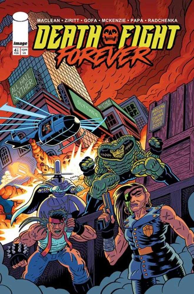 Stock Photo of  Death Fight Forever #4 (Of 5) Cover A Andrew Maclean (Mature) Image Comics Comics sold by Stronghold Collectibles of Acadiana Lafayette, LA