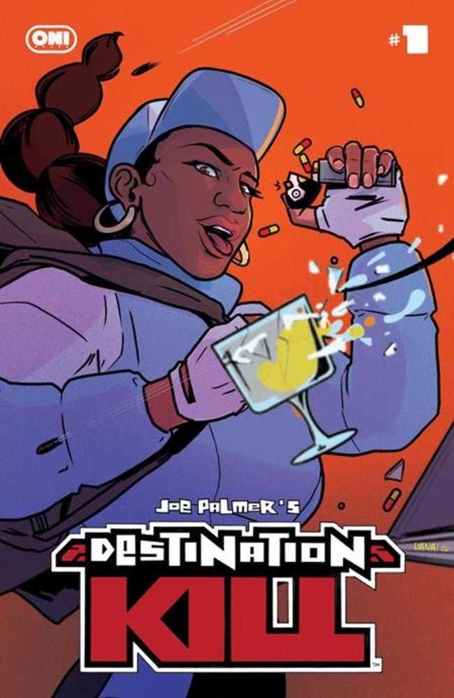 Stock Photo of  Destination Kill #1 (Of 4) Cover E 1 in 10 Liana Kangas Variant Oni Press Comics sold by Stronghold Collectibles of Acadiana Lafayette, LA