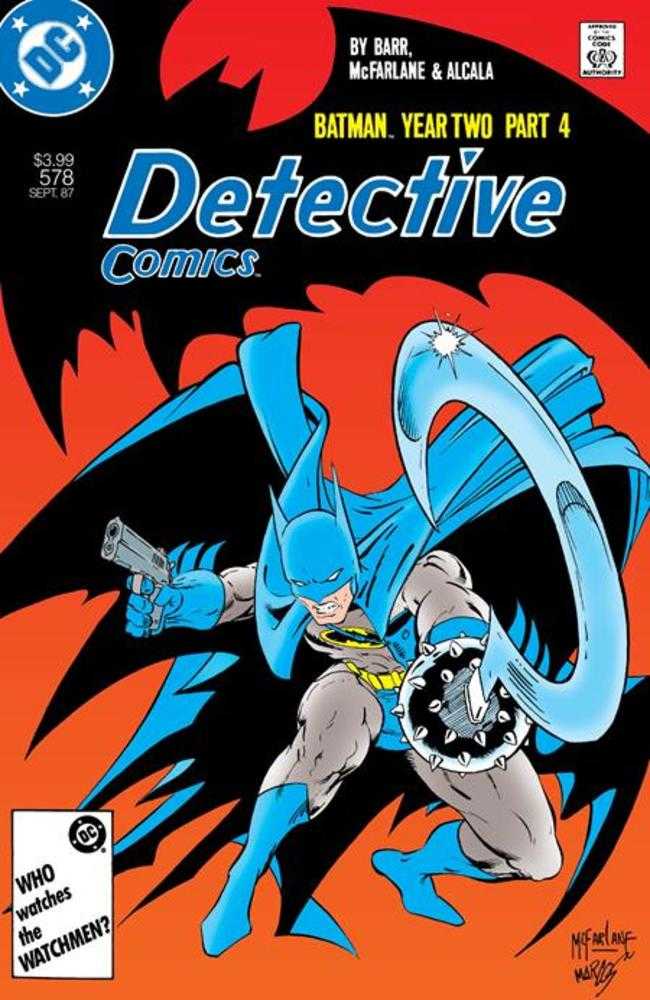 Stock Photo of  Detective Comics #578 Facsimile Edition Cover A Todd McFarlane (Year Two Part 4 Of 4) DC Comics Comics sold by Stronghold Collectibles of Acadiana Lafayette, LA
