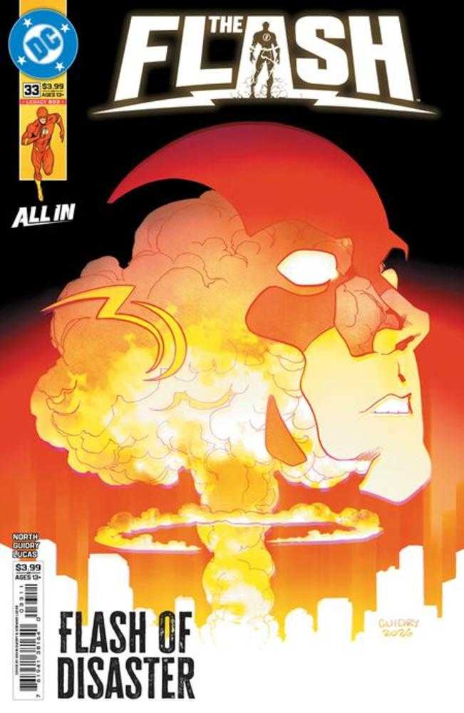 Stock Photo of  Flash #33 Cover A Gavin Guidry DC Comics Comics sold by Stronghold Collectibles of Acadiana Lafayette, LA