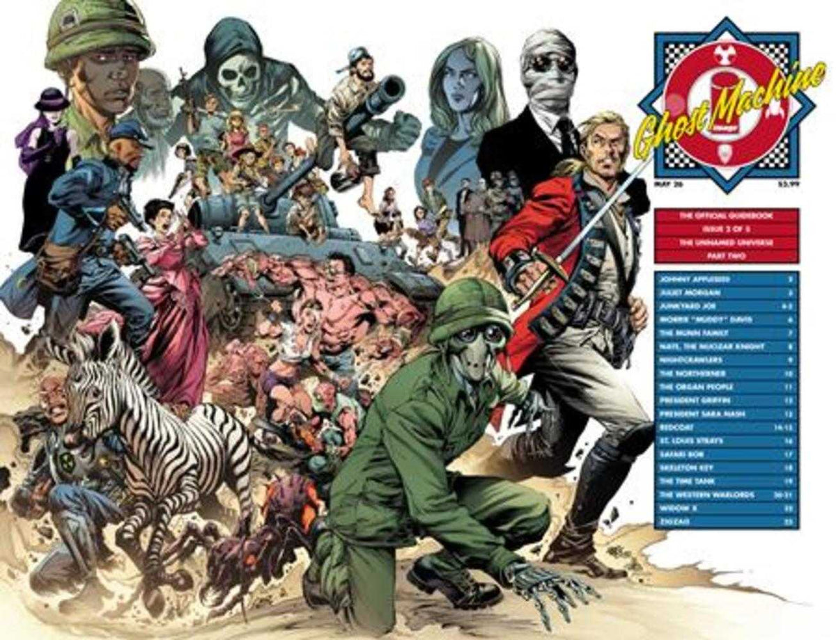Stock Photo of  Ghost Machine The Official Guidebook #2 (Of 5) Cover C Ivan Reis & Danny Miki Wraparound Variant Image Comics Comics sold by Stronghold Collectibles of Acadiana Lafayette, LA