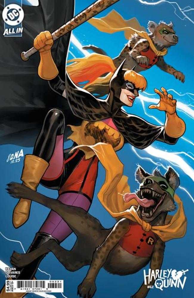 Stock Photo of  Harley Quinn #62 Cover B David Nakayama Card Stock Variant DC Comics Comics sold by Stronghold Collectibles of Acadiana Lafayette, LA