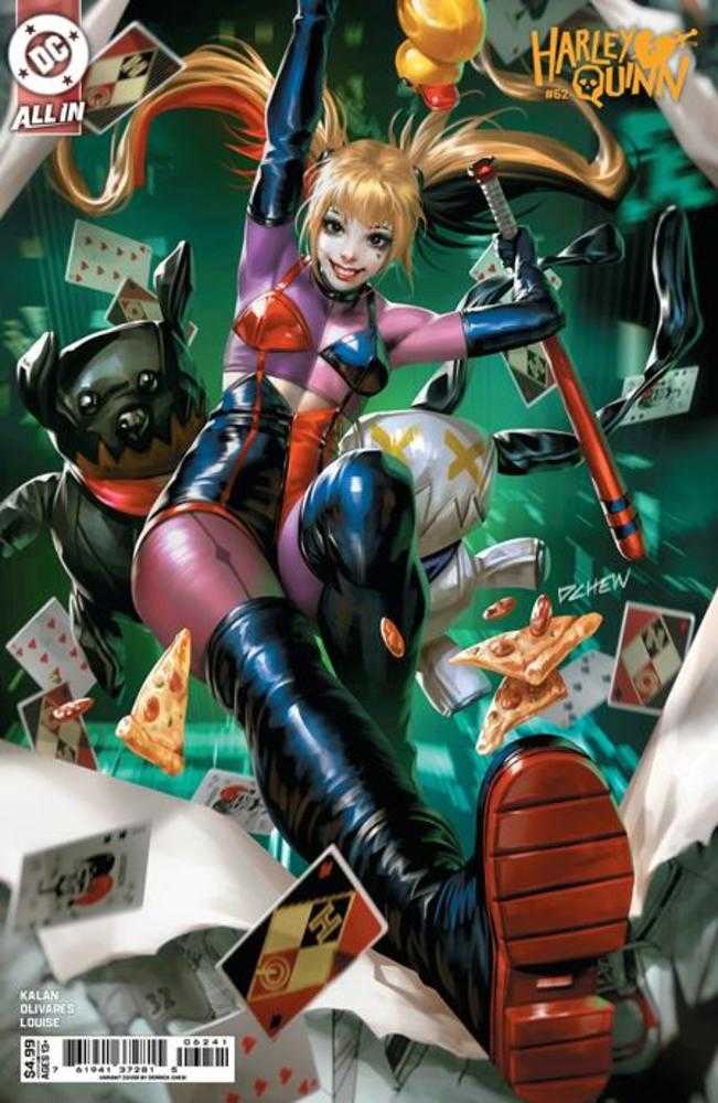 Stock Photo of  Harley Quinn #62 Cover D Derrick Chew Card Stock Variant DC Comics Comics sold by Stronghold Collectibles of Acadiana Lafayette, LA