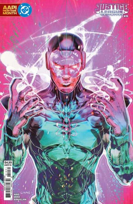 Stock Photo of  Justice League Unlimited #19 Cover G John Giang Aapi Heritage Month Card Stock Variant DC Comics Comics sold by Stronghold Collectibles of Acadiana Lafayette, LA