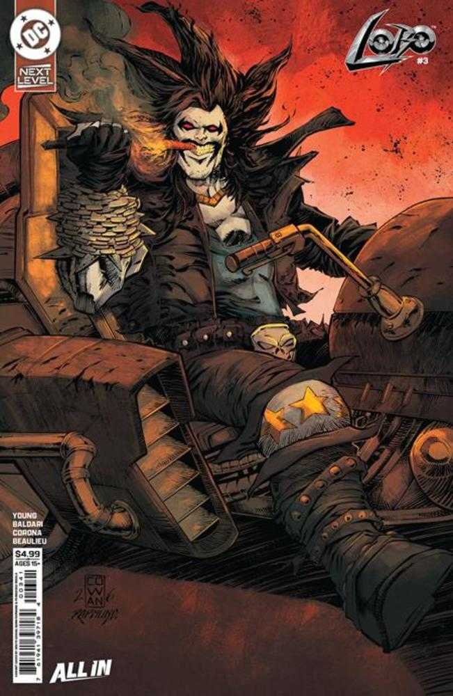 Stock Photo of  Lobo #3 Cover D Denys Cowan Card Stock Variant DC Comics Comics sold by Stronghold Collectibles of Acadiana Lafayette, LA