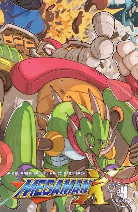 Stock Photo of  Mega Man X #4 (Of 5) Cover B Edwin Huang Variant Udon Entertainment Comics sold by Stronghold Collectibles of Acadiana Lafayette, LA