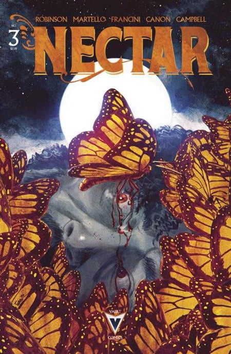 Stock Photo of  Nectar #3 Cover A Chris Shehan Vault Comics Comics sold by Stronghold Collectibles of Acadiana Lafayette, LA