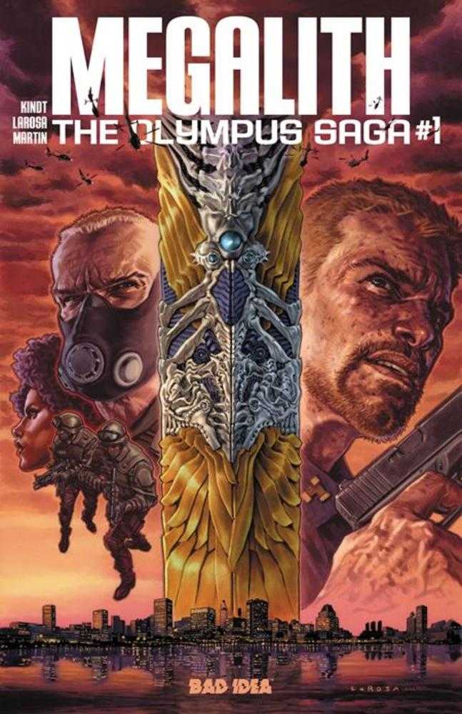 Stock Photo of  Olympus Saga Megalith #1 (Of 4) Cover A Lewis Larosa Variant Bad Idea Comics sold by Stronghold Collectibles of Acadiana Lafayette, LA