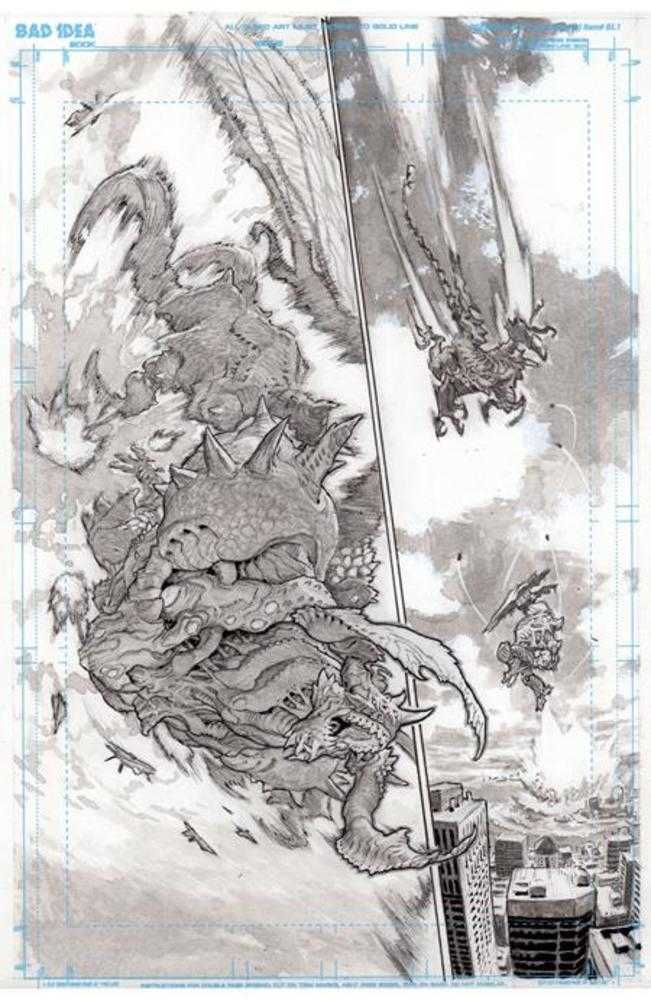 Stock Photo of  Olympus Saga Megalith #1 (Of 4) Cover F Lewis Larosa Original Art Edition 3 Variant Bad Idea Comics sold by Stronghold Collectibles of Acadiana Lafayette, LA