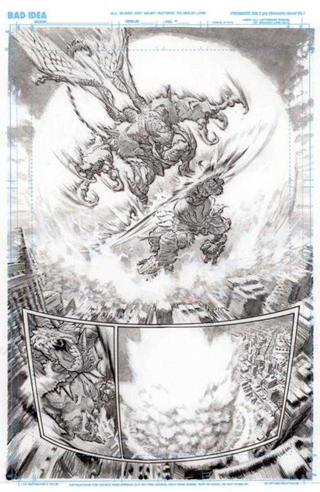 Stock Photo of  Olympus Saga Megalith #1 (Of 4) Cover G Lewis Larosa Original Art Edition 4 Variant Bad Idea Comics sold by Stronghold Collectibles of Acadiana Lafayette, LA